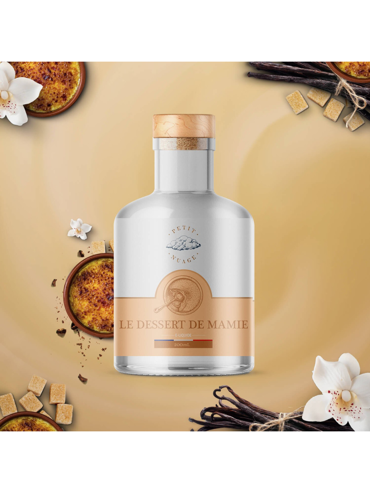 E LIQUIDE PETIT NUAGE LE DESSERT DE MAMIE 200ML ÉDITION LIMITÉE - LEVEST--alavape.com