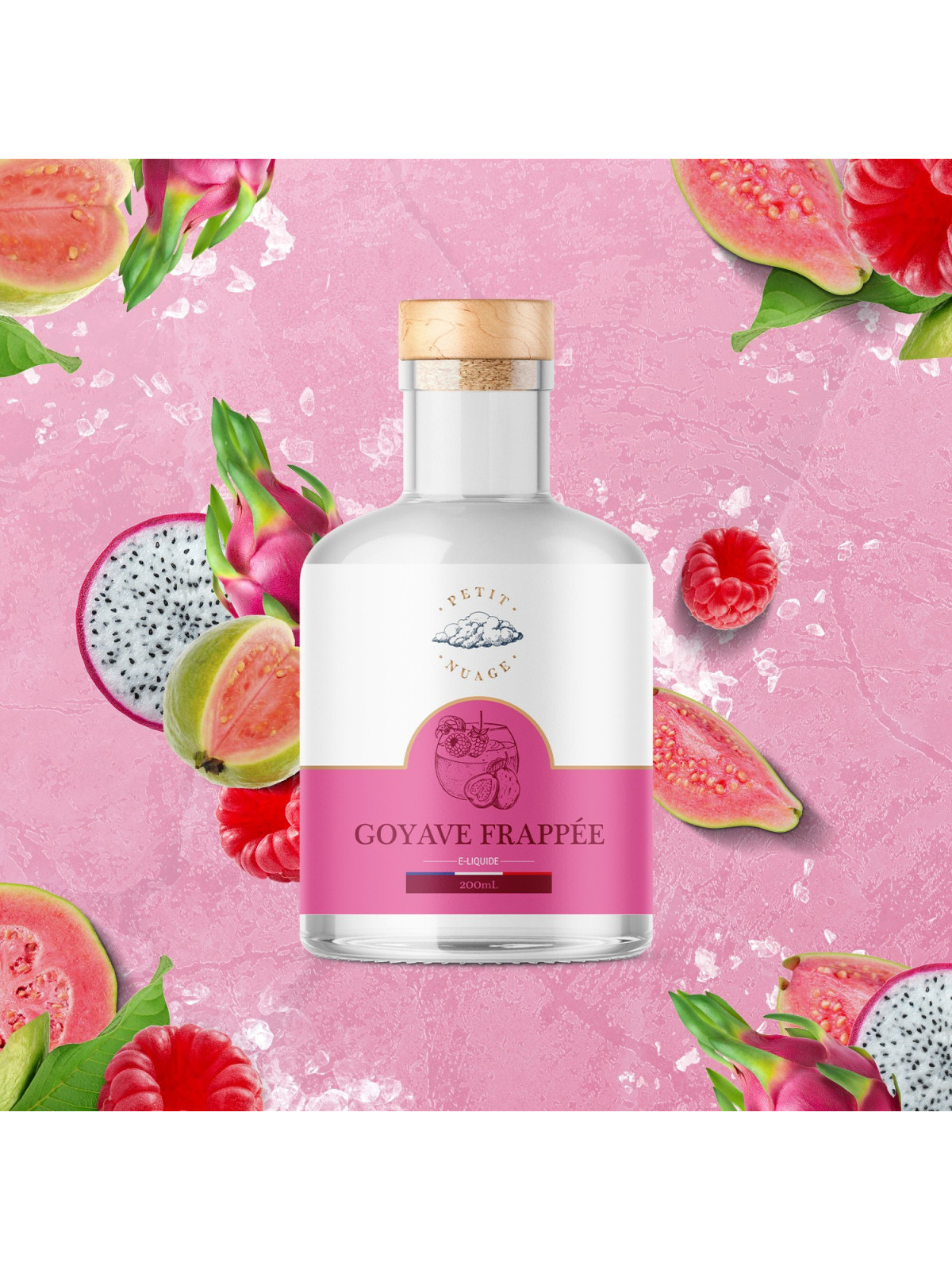 E LIQUIDE PETIT NUAGE GOYAVE FRAPPÉE 200ML ÉDITION LIMITÉE - LEVEST--alavape.com