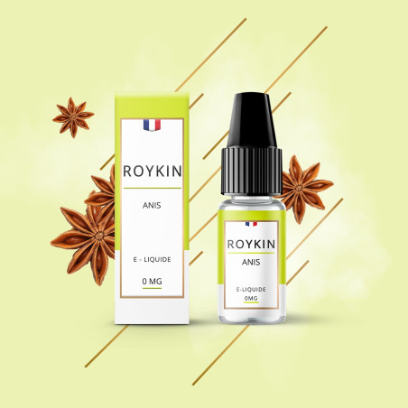 E LIQUIDE ROYKIN ANIS 10ML - LEVEST--alavape.com