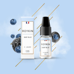 E LIQUIDE ROYKIN BABY BLUE 10ML - LEVEST--alavape.com