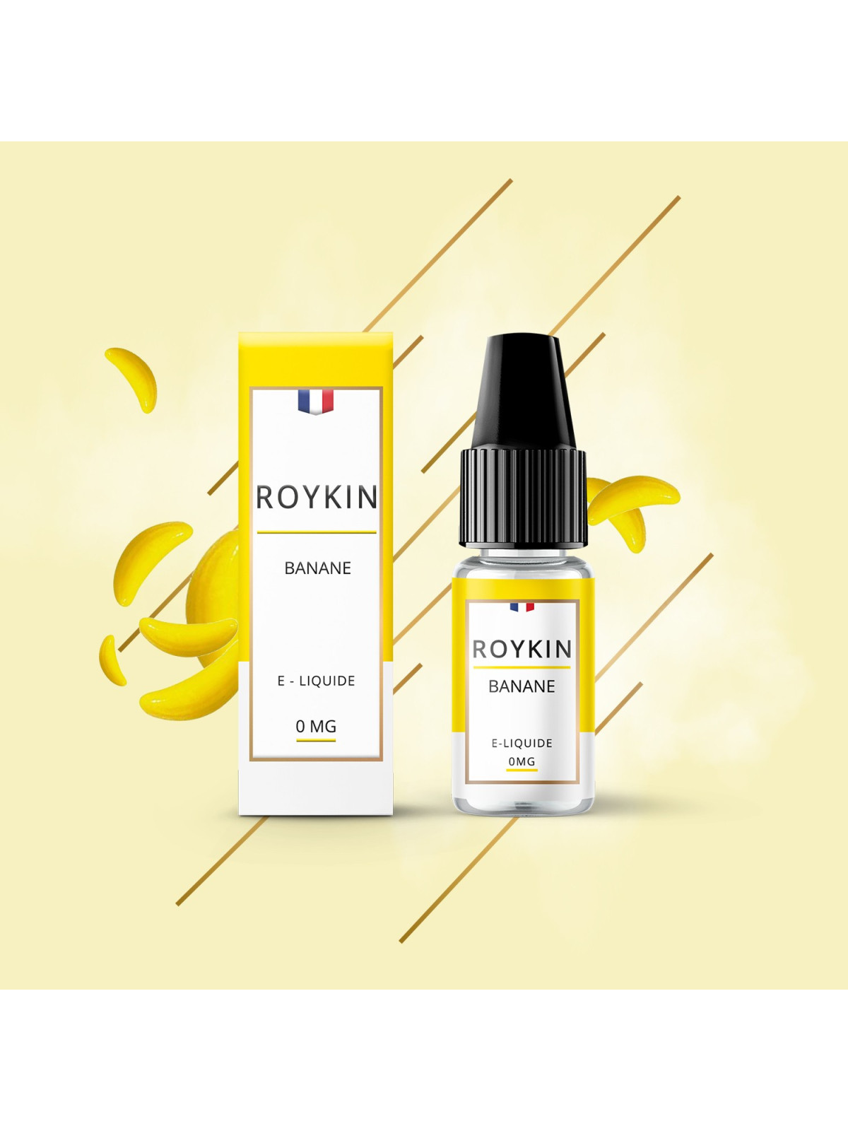 E LIQUIDE ROYKIN BANANE 10ML - LEVEST--alavape.com