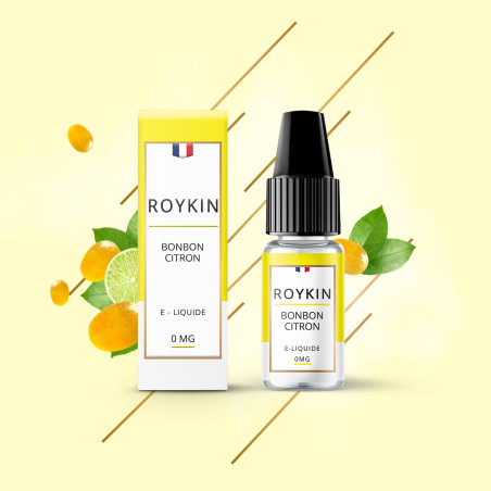 E LIQUIDE ROYKIN BONBON CITRON 10ML - LEVEST--alavape.com