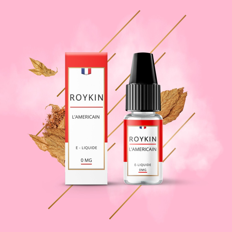 E LIQUIDE ROYKIN L'AMÉRICAIN 10ML - LEVEST--alavape.com