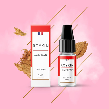 E LIQUIDE ROYKIN L'AMÉRICAIN 10ML - LEVEST--alavape.com
