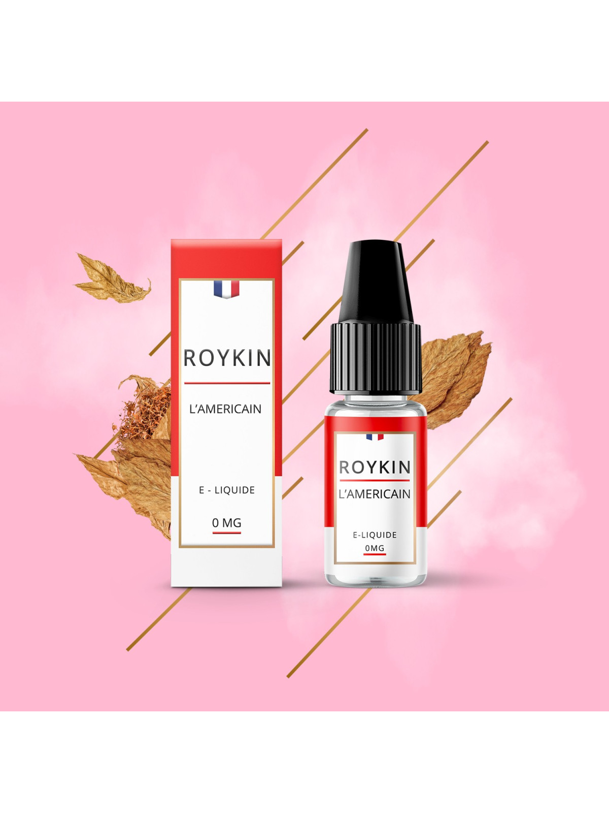 E LIQUIDE ROYKIN L'AMÉRICAIN 10ML - LEVEST--alavape.com