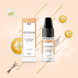 E LIQUIDE ROYKIN LA FAMEUSE CUSTARD 10ML - LEVEST--alavape.com