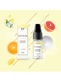 E LIQUIDE ROYKIN LIMONADE AGRUMES 10ML - LEVEST--alavape.com