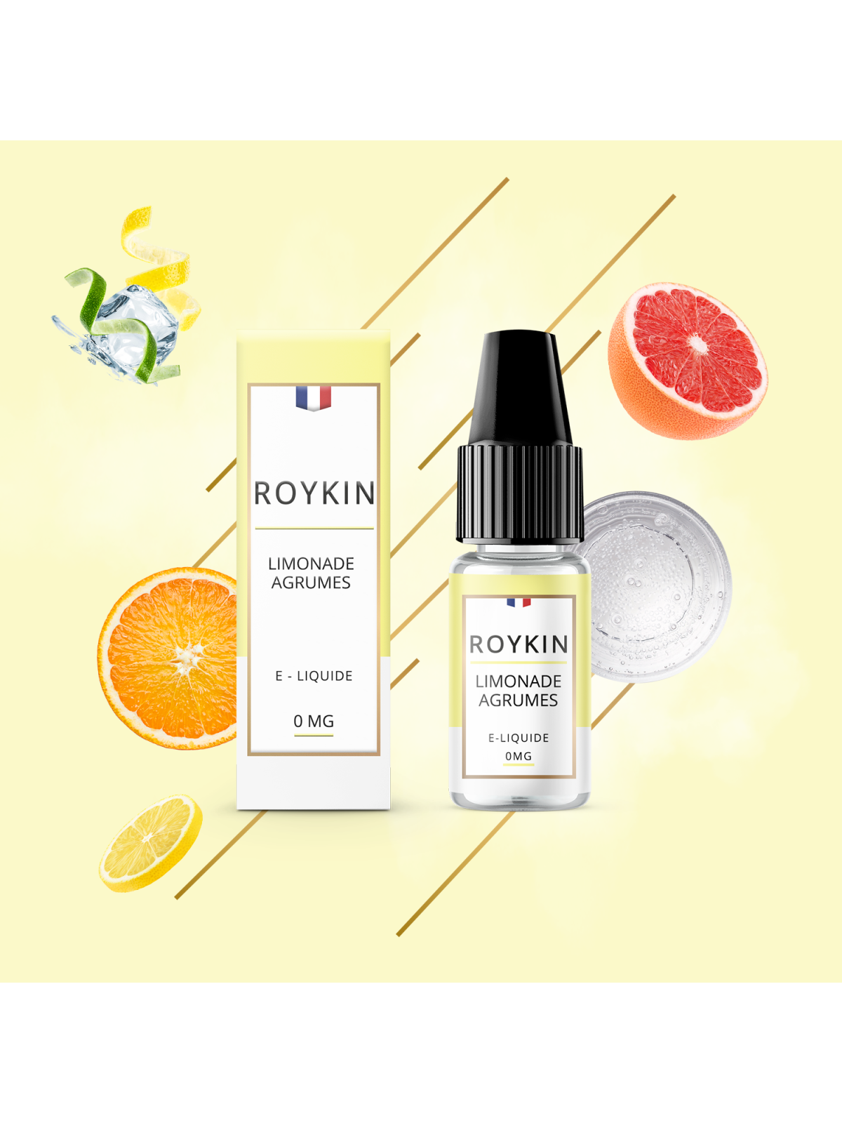 E LIQUIDE ROYKIN LIMONADE AGRUMES 10ML - LEVEST--alavape.com