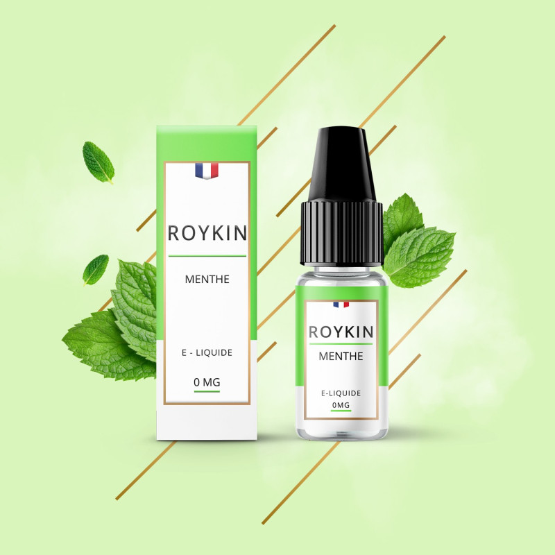 E LIQUIDE ROYKIN MENTHE 10ML - LEVEST--alavape.com