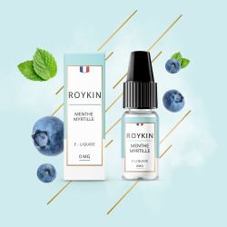 E LIQUIDE ROYKIN MENTHE MYRTILLE 10ML - LEVEST--alavape.com