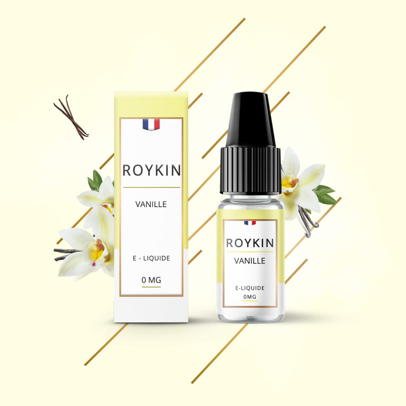 E LIQUIDE ROYKIN VANILLE 10ML - LEVEST--alavape.com