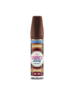 E LIQUIDE CAFÉ BLEND 50ML - DINNER LADY--alavape.com