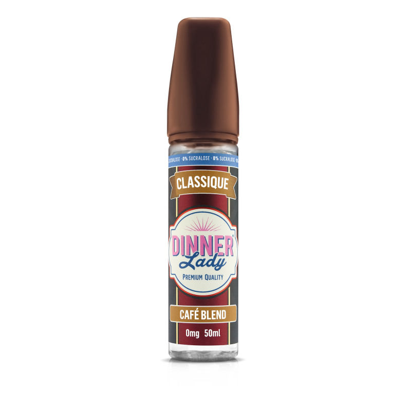 E LIQUIDE CAFÉ BLEND 50ML - DINNER LADY--alavape.com