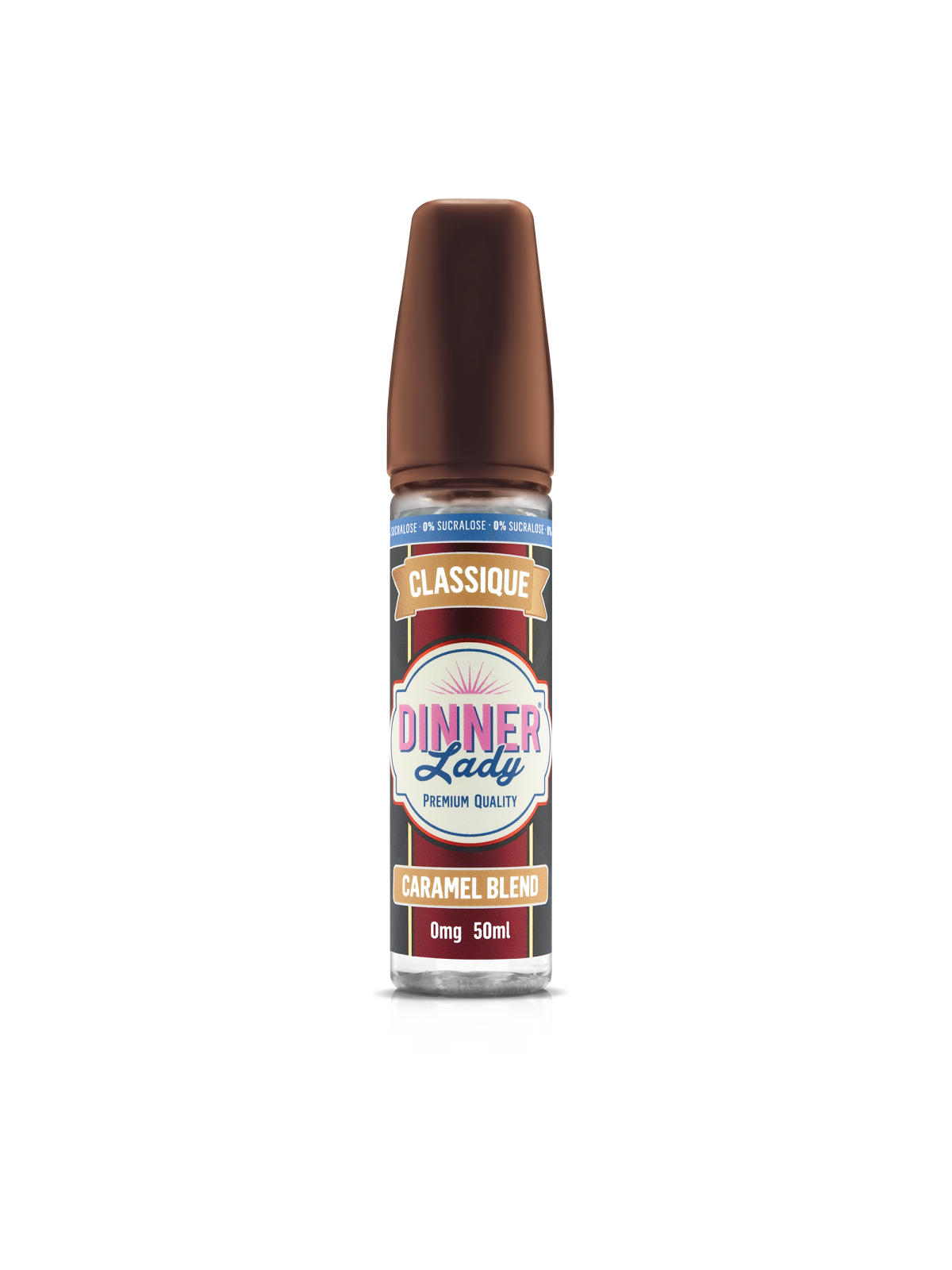 E LIQUIDE CARAMEL BLEND 50ML - DINNER LADY--alavape.com