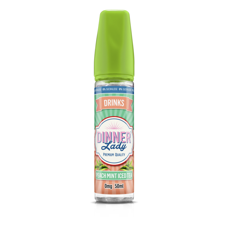 E LIQUIDE PEACH MINT ICED TEA 50ML - DINNER LADY--alavape.com