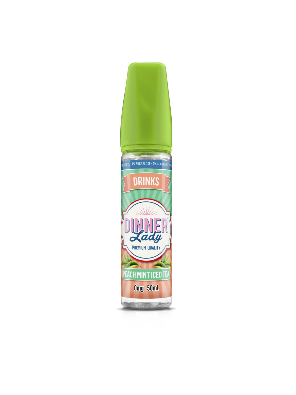 E LIQUIDE PEACH MINT ICED TEA 50ML - DINNER LADY--alavape.com