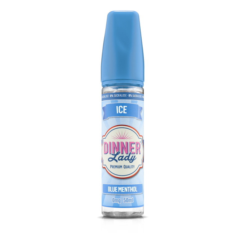 E LIQUIDE BLUE MENTHOL 50ML - DINNER LADY--alavape.com