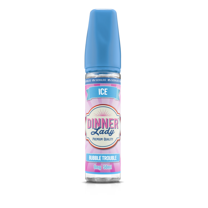 E LIQUIDE BUBBLE TROUBLE 50ML - DINNER LADY--alavape.com
