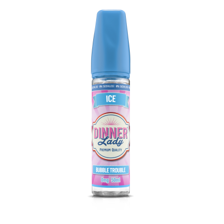 E LIQUIDE BUBBLE TROUBLE 50ML - DINNER LADY--alavape.com
