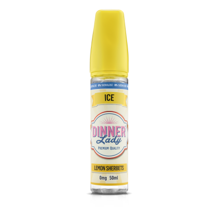 E LIQUIDE LEMON SHERBETS 50ML - DINNER LADY--alavape.com