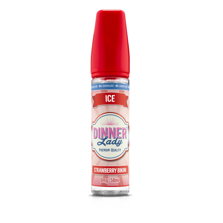 E LIQUIDE STRAWBERRY BIKINI 50ML - DINNER LADY--alavape.com