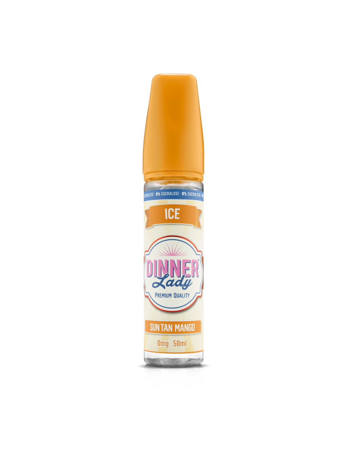 E LIQUIDE SUN TAN MANGO 50ML - DINNER LADY--alavape.com