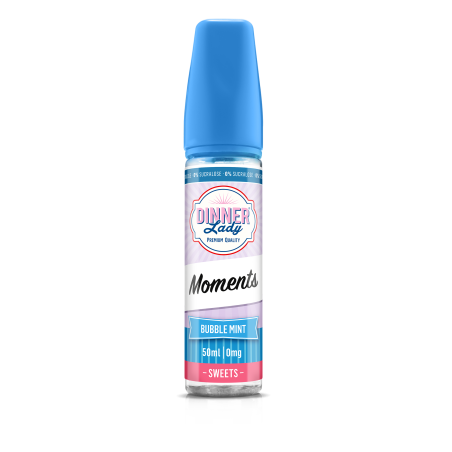 E LIQUIDE BUBBLE MINT 50ML - DINNER LADY--alavape.com