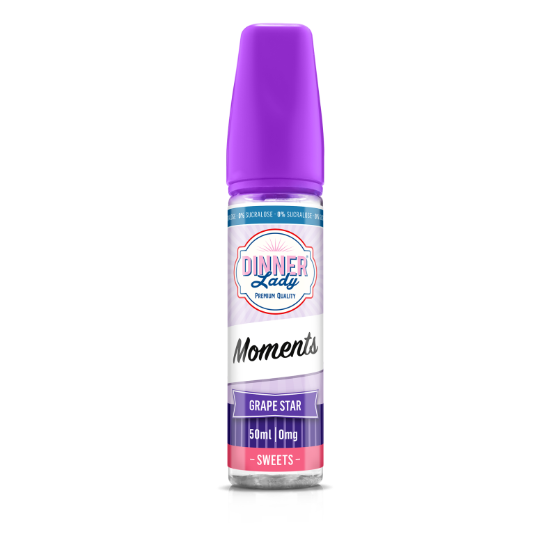 E LIQUIDE GRAPE STAR 50ML - DINNER LADY--alavape.com