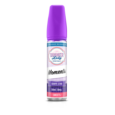 E LIQUIDE GRAPE STAR 50ML - DINNER LADY--alavape.com