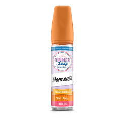 E LIQUIDE PEACH BUBBLE 50ML - DINNER LADY--alavape.com