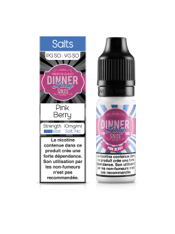 E LIQUIDE PINK BERRY 10ML SEL DE NICOTINE - DINNER LADY--alavape.com
