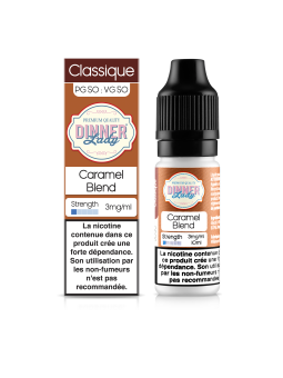 E LIQUIDE CARAMEL BLEND 10ML - DINNER LADY--alavape.com