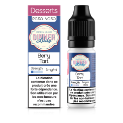 E LIQUIDE BERRY TART 10ML - DINNER LADY--alavape.com