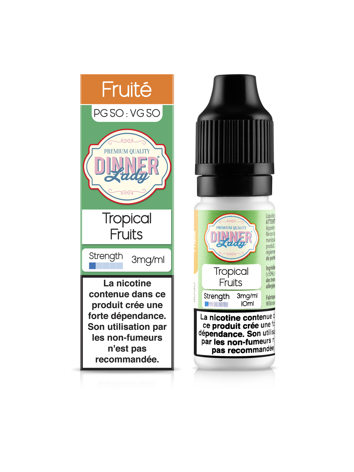 E LIQUIDE TROPICAL FRUITS 10ML - DINNER LADY--alavape.com