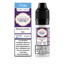 E LIQUIDE BLACKCURRANT ICE 10ML - DINNER LADY--alavape.com