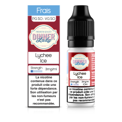 E LIQUIDE LYCHEE ICE 10ML - DINNER LADY--alavape.com