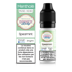 E LIQUIDE SPEARMINT 10ML - DINNER LADY--alavape.com