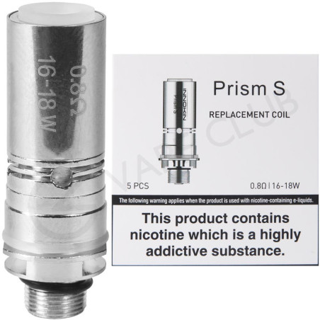 RÉSISTANCES PRISM S T20S / 5PCS - INNOKIN-Ecigarettes-alavape.com