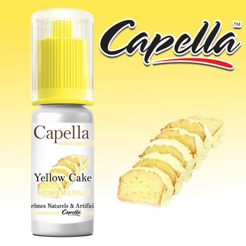 CONCENTRÉ YELLOW CAKE - CAPELLA-DIY - Do It Yourself-alavape.com