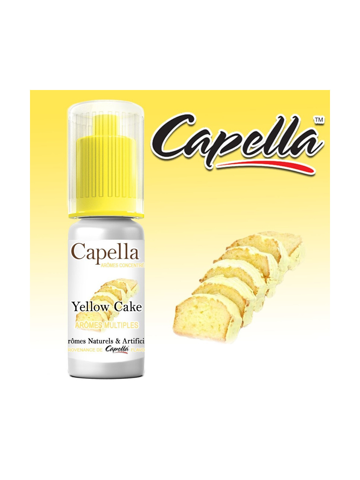 CONCENTRÉ YELLOW CAKE - CAPELLA-DIY - Do It Yourself-alavape.com