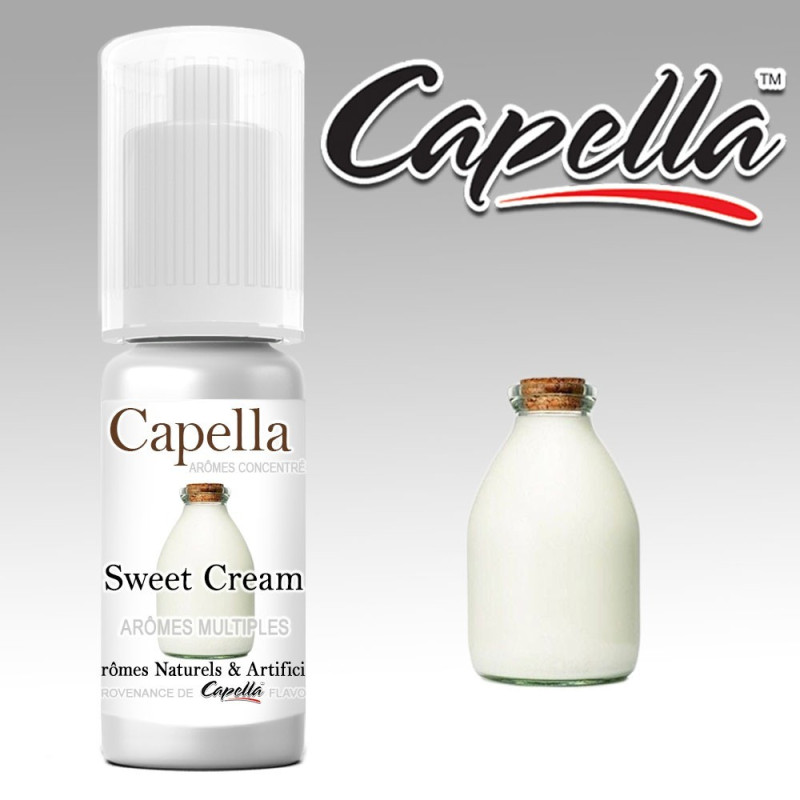 CONCENTRÉ SWEET CREAM - CAPELLA-DIY - Do It Yourself-alavape.com