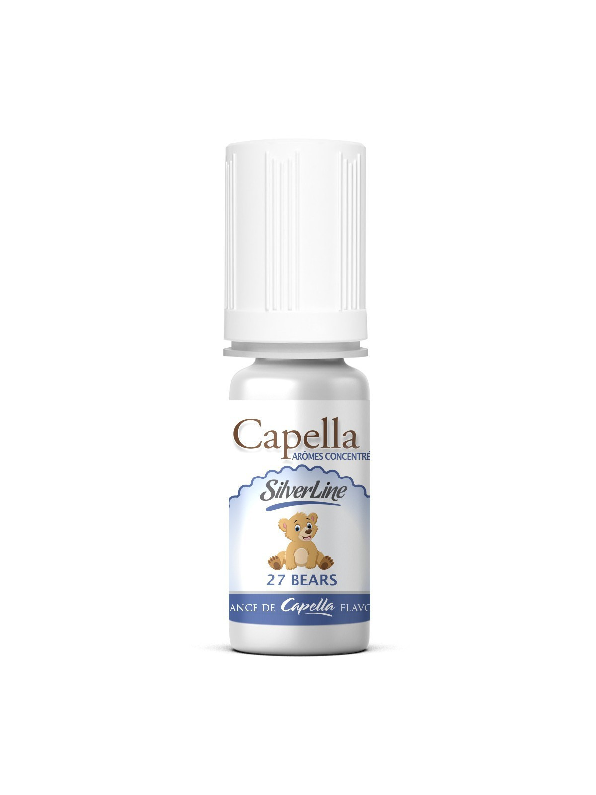 CONCENTRÉ 27 BEARS 10ML - CAPELLA SILVERLINE-DIY - Do It Yourself-alavape.com