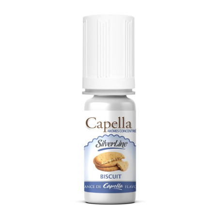CONCENTRÉ BISCUIT 10ML - CAPELLA SILVERLINE-DIY - Do It Yourself-alavape.com