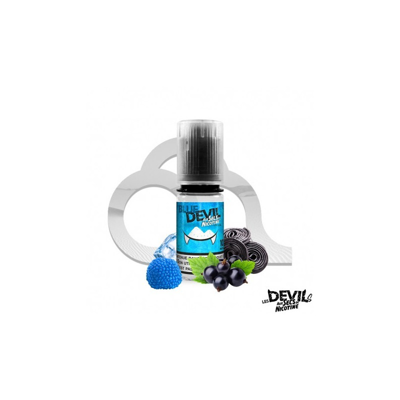 E LIQUIDE BLUE DEVIL SELS DE NICOTINE 10ML - AVAP--alavape.com