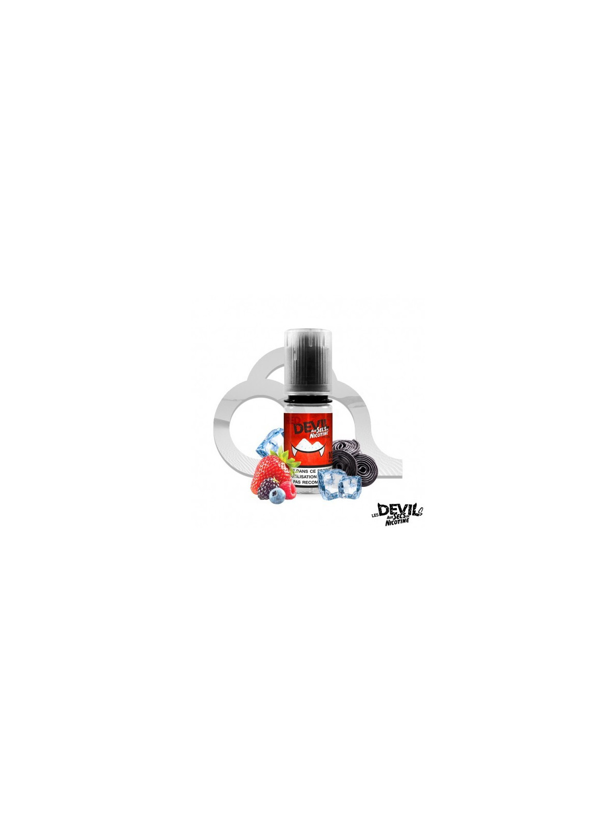 E LIQUIDE RED DEVIL SELS DE NICOTINE 10ML - AVAP--alavape.com