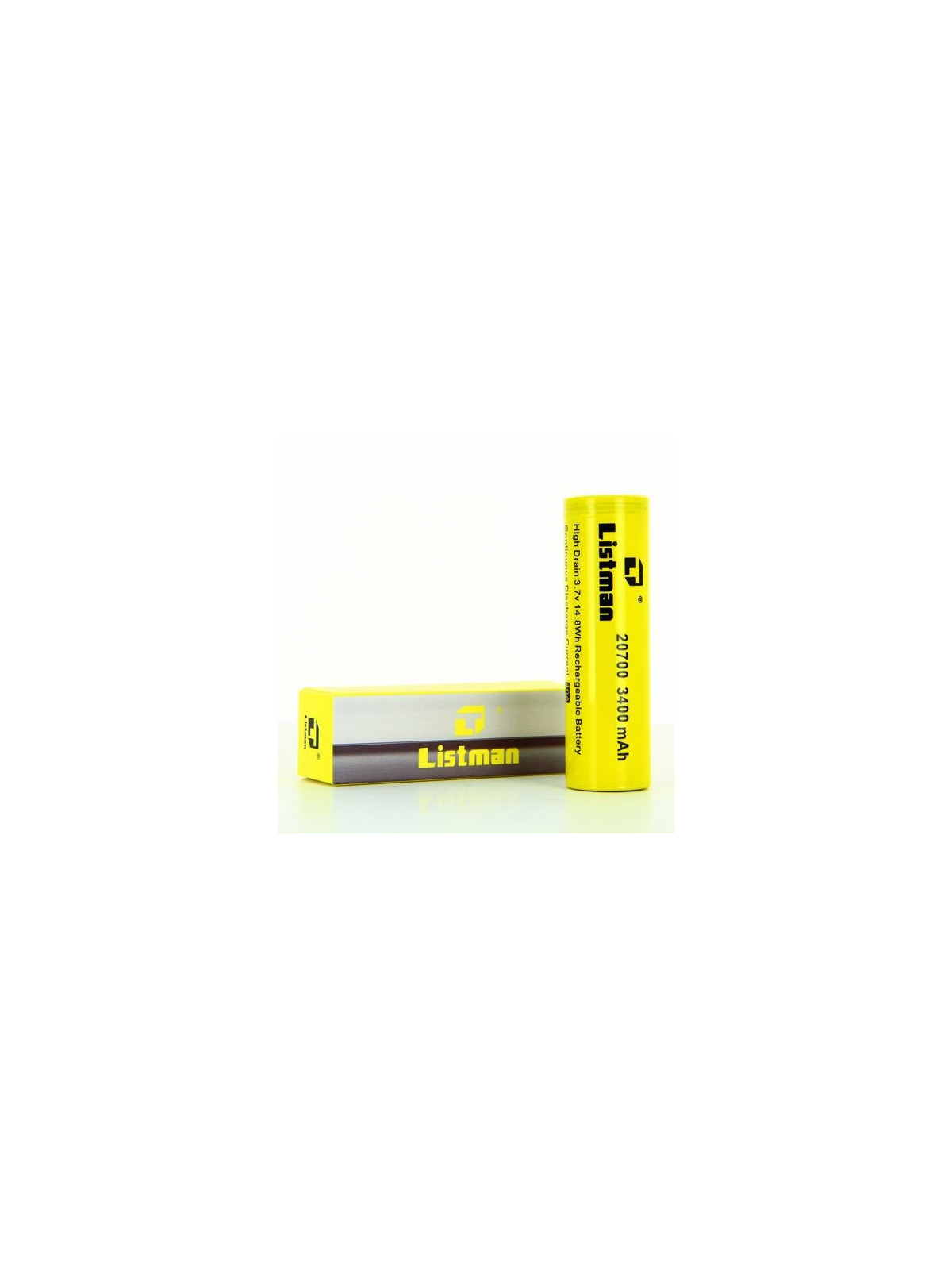 ACCU 20700 3400MAH 40A - LISTMAN-Ecigarettes-alavape.com