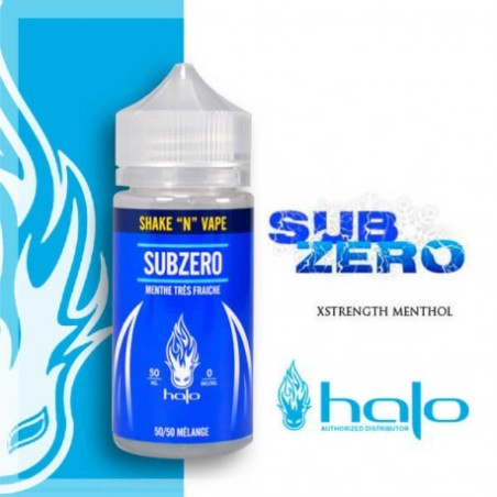 E LIQUIDE SUBZERO 50ML - HALO-Accueil-alavape.com