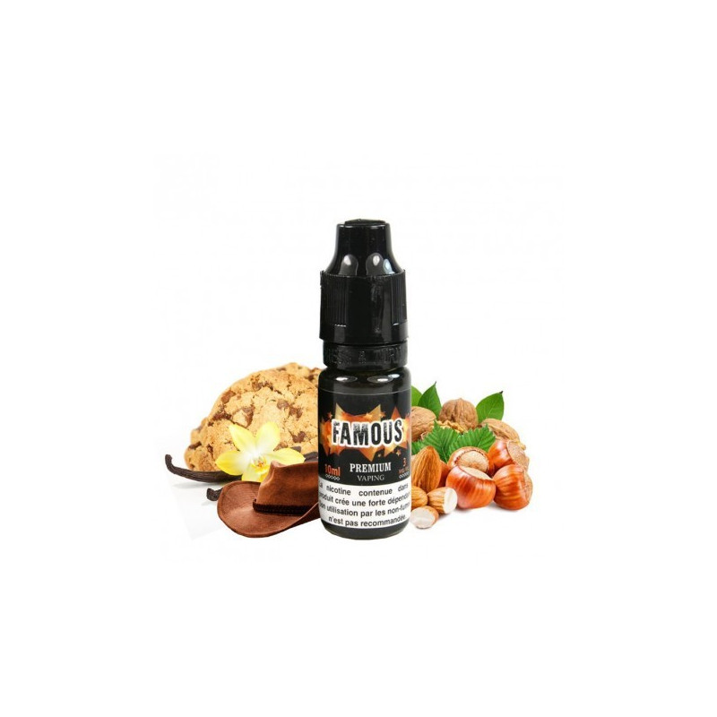E LIQUIDE FAMOUS 10ML - ELIQUID FRANCE-Saveur Classic-alavape.com