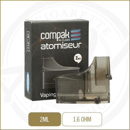 CARTOUCHES POD COMPAK 2ML / 2PCS SIGELEI-Ecigarettes-alavape.com