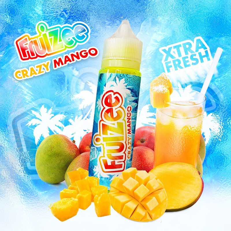E LIQUIDE CRAZY MANGO 50ML - FRUIZEE--alavape.com